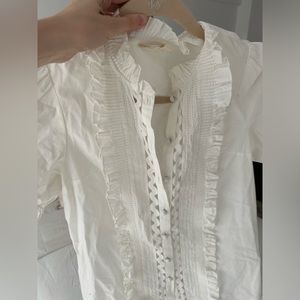 White Sezane Top